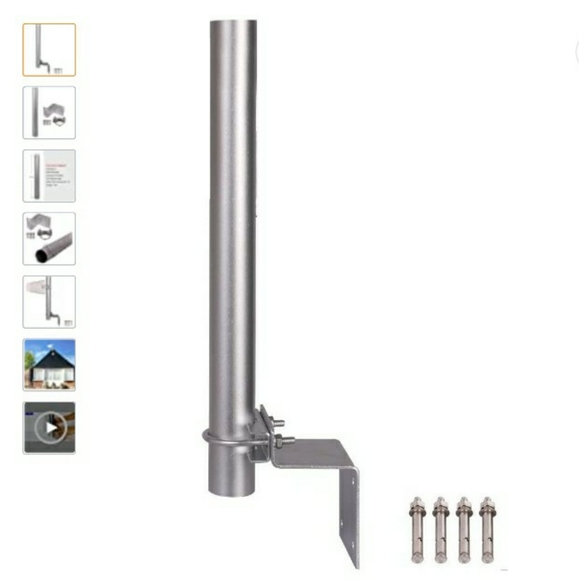 XRDS-RF 16inch Pole Mount Heavy Duty Mounting Pole for Outside Home Antenna 40cm - Picture 4 of 5
